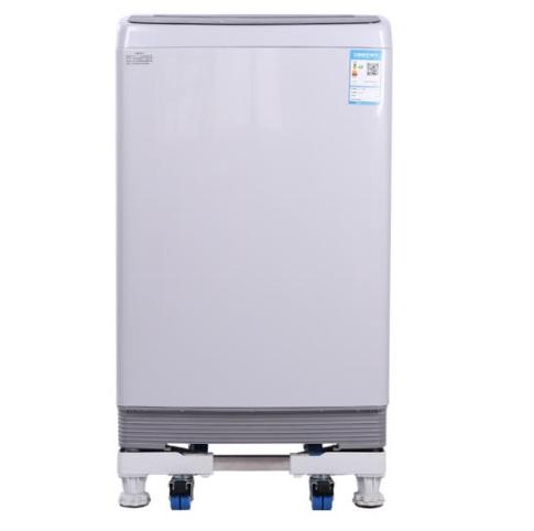 Beishi (beishi) reinforced mobile washing machine base frame bracket refrigerator base frame Siemens beauty Haier Little Swan increased moisture DZ-4L4J (4 fixed feet + 4 double wheels)