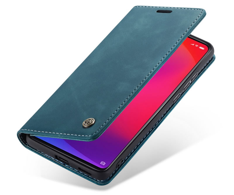 bao da bò thật dạng ví dành cho xiaomi redmi mi 9t hàng chính hãng caseme 8