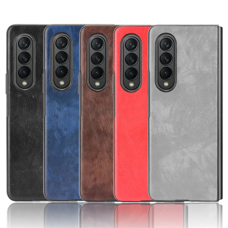 Ốp Lưng Da Kai Learther Cover dành cho Samsung Galaxy Z Fold 4 - Hàng Chính Hãng