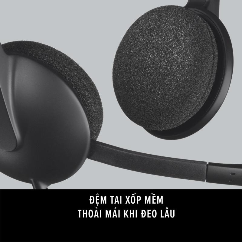 Tai nghe có dây Logitech H340 - Hàng chính hãng