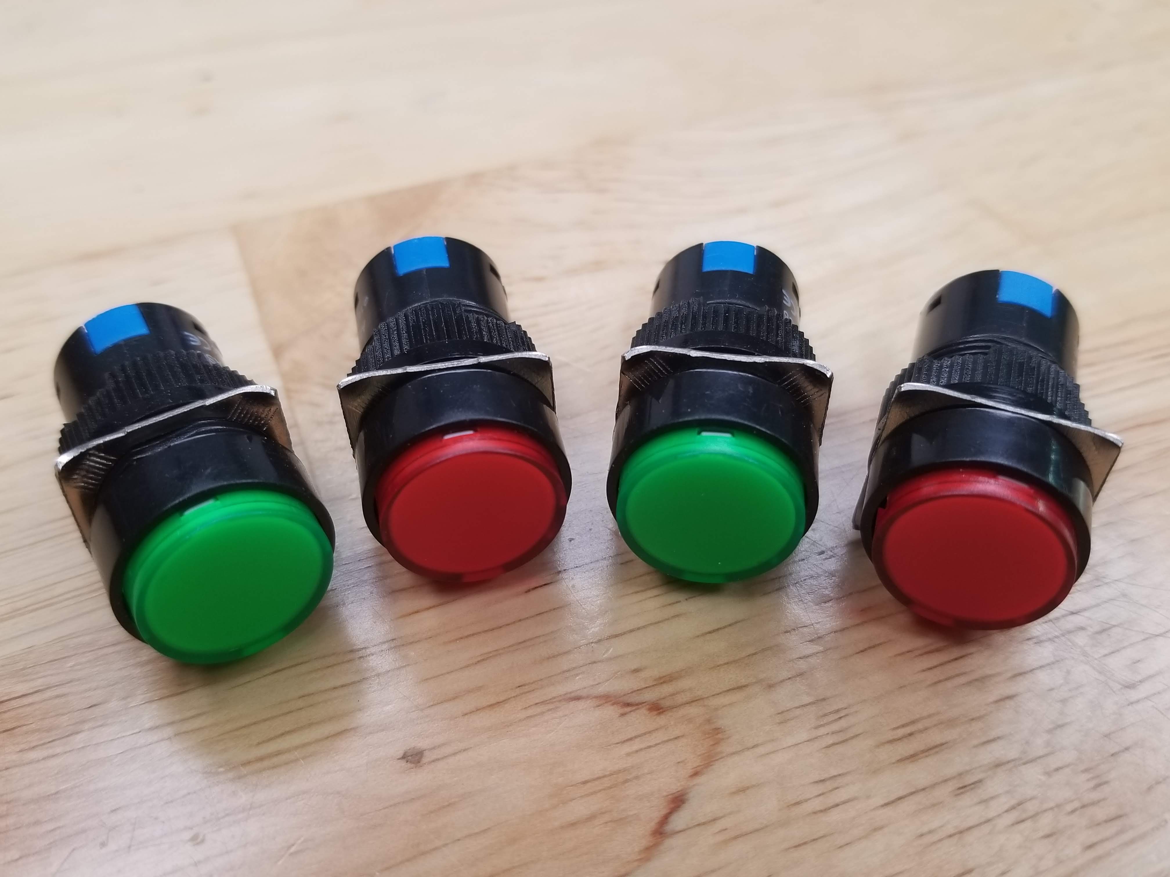 fukidi Công tắc nút nhấn giữ LA16Y-11Z AB6Y-A 16mm