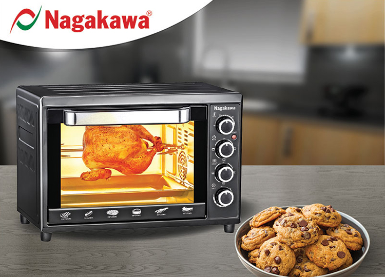 Lò Nướng Điện Nagakawa NAG3238 (38 Lít) - Hàng Chính Hãng