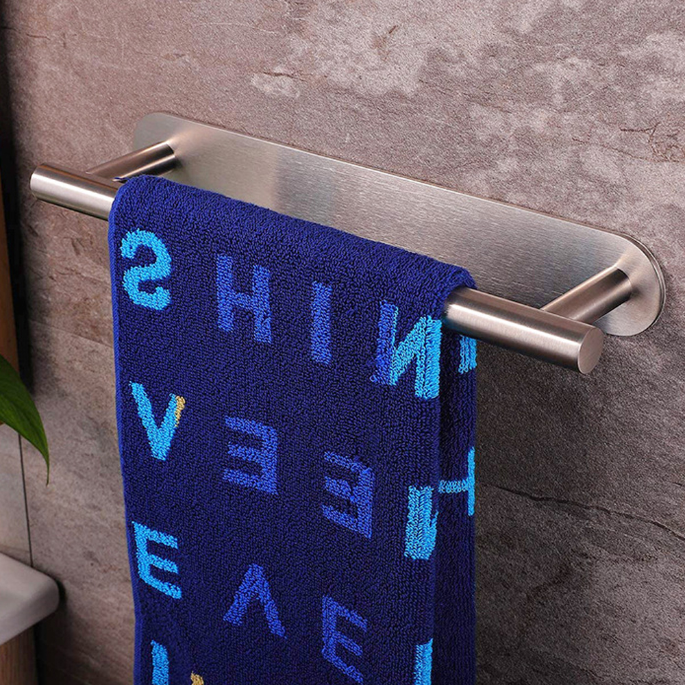 Móc giá treo đa năng dán tường không cần khoan, Inox Sus 304, phụ kiện bếp, nhà tắm Minh House