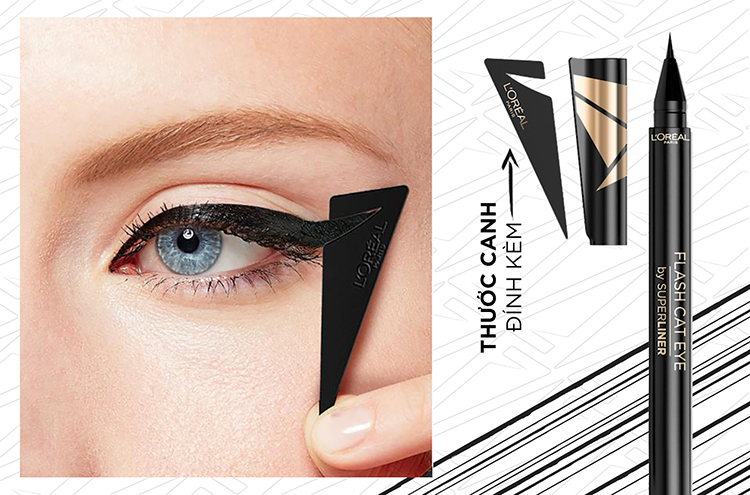Bút Kẻ Mắt Lâu Trôi L'Oreal Paris Flash Cat Eye By Superliner