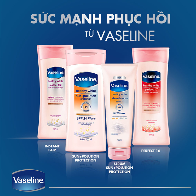 Sữa Dưỡng Thể Vaseline  Perfect 10 trong 1 - 21050596 (200ml)
