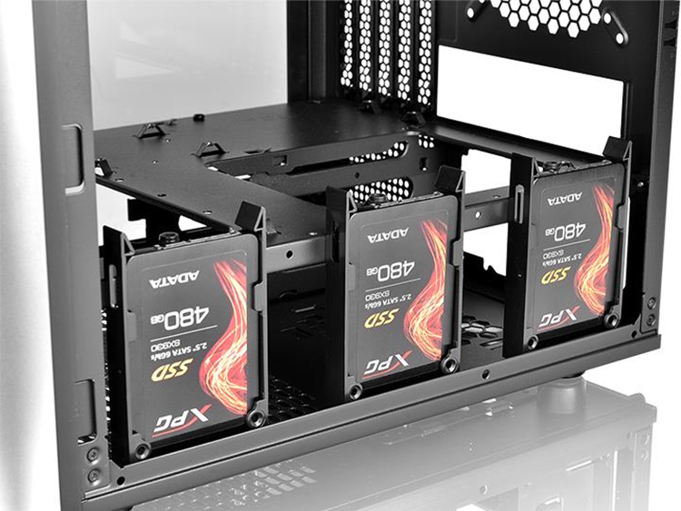 Vỏ Case Máy Tính Thermaltake Level 20 VT Tempered Glass CA-1L2-00S1WN-00 Micro ATX - Hàng Chính Hãng