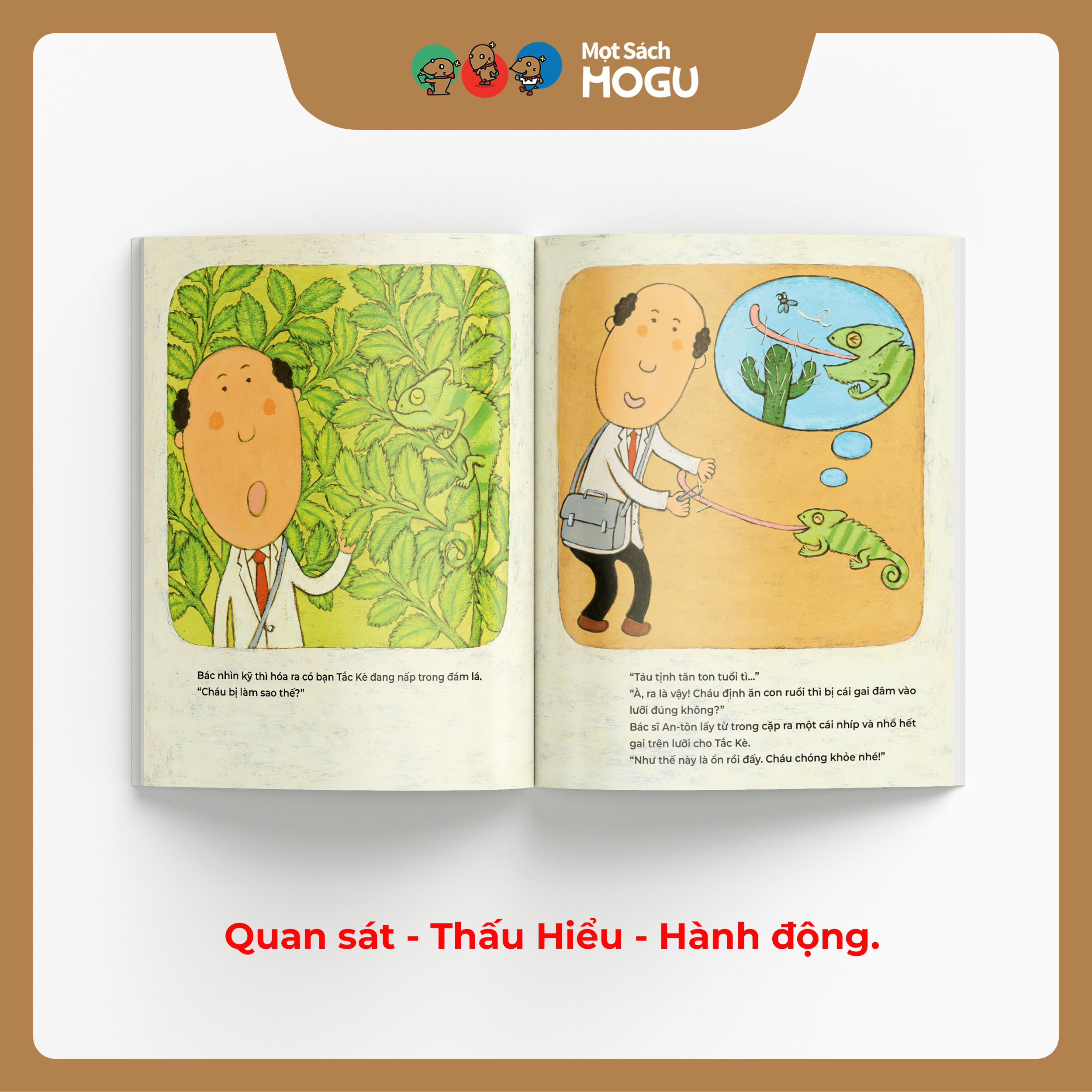 Truyện Ehon bé 3-4-5 tuổi - Bác sĩ Anton - Đi đâu thế?