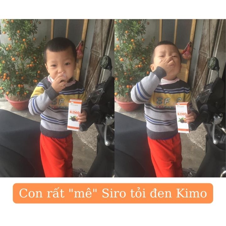 Siro tỏi đen cho bé