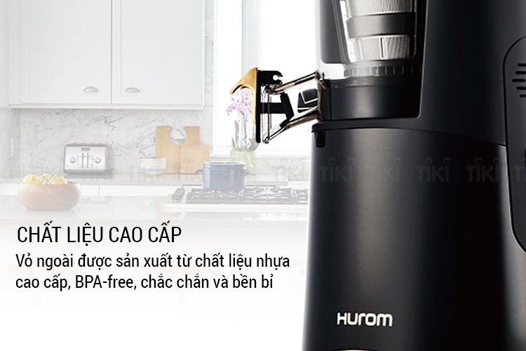 Máy Ép Trái Cây Tốc Độ Chậm Hurom HAA BBE17 (150W) - Đen Vàng - Hàng Chính Hãng