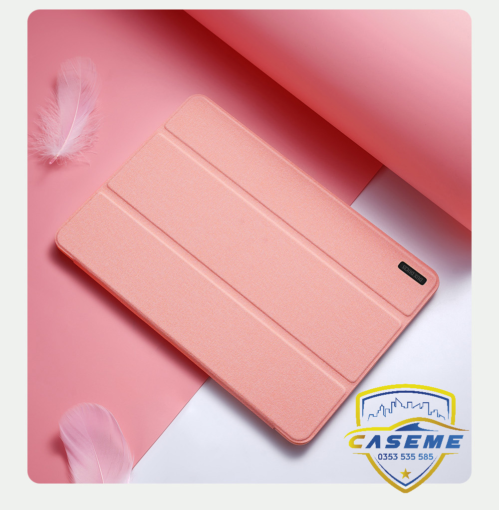 [iPad Air 6 M2] Bao Da Chính Hãng Dux Ducis Domo Kèm Khay Đựng Bút Dành Cho iPad Air 6 M2 -11 inch 2024. iPad Air 6 M2 - 13 inch 2024 - Hàng Nhập Khẩu 