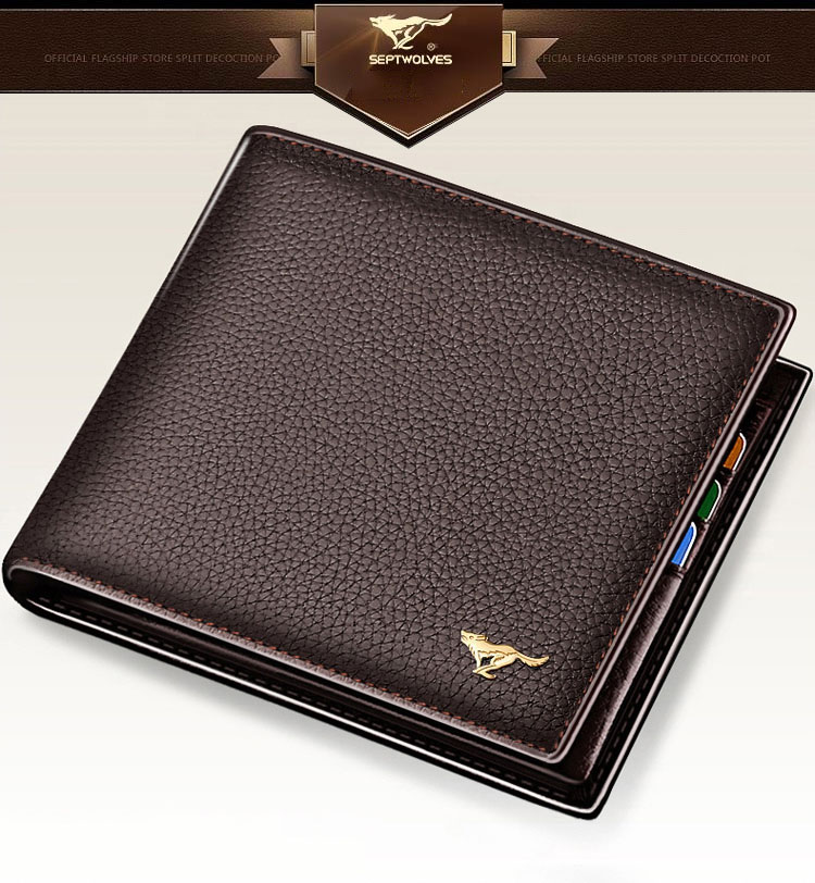 SEPTWOLVES men's wallet SEPTWOLVES men's wallet