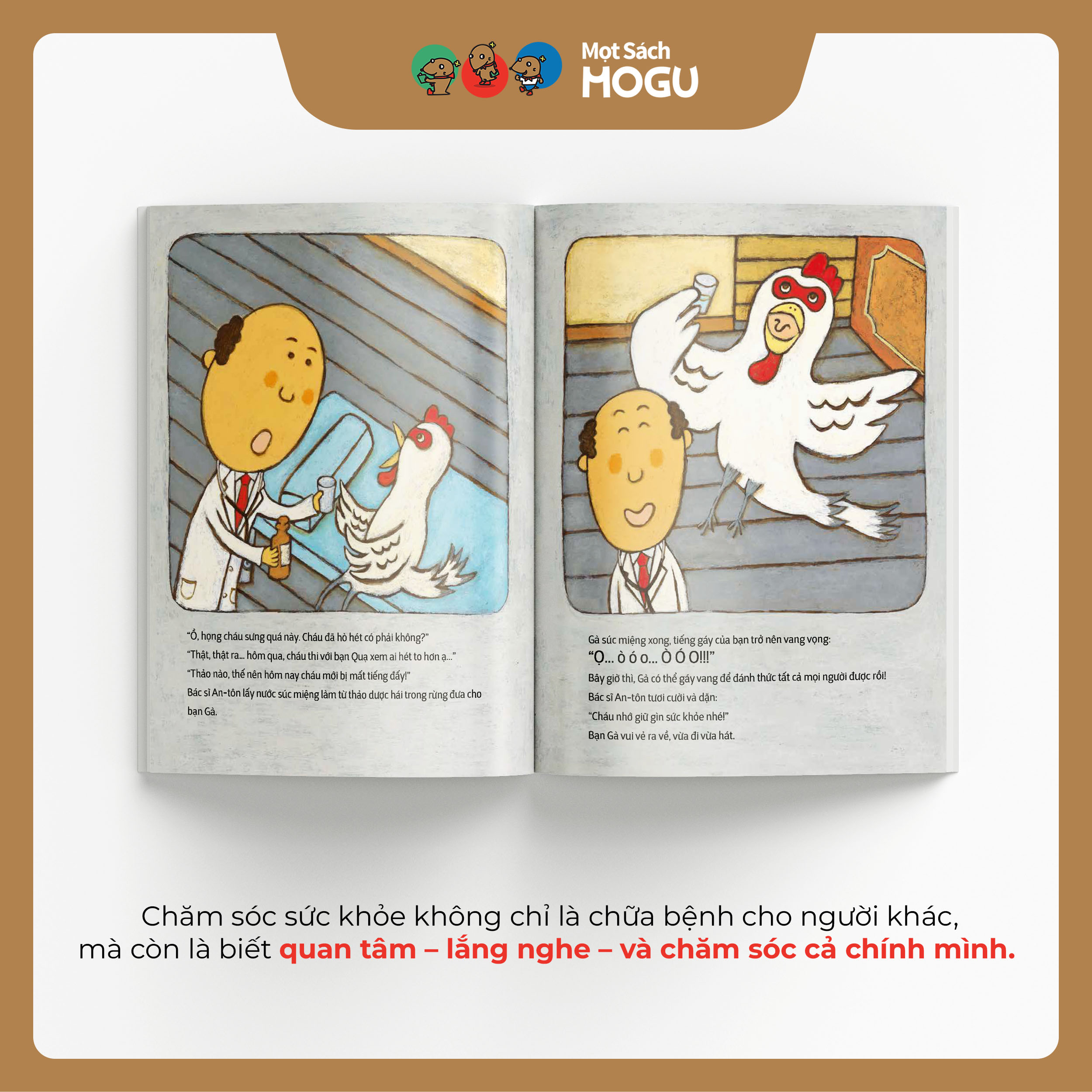 Truyện Ehon bé 3-4-5 tuổi - Bác sĩ An-tôn - Ngày bận rộn