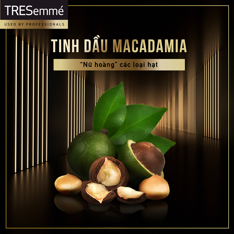 Dầu Xả Tresemmé Total Salon Repair Tinh Dầu Macadamia Ngăn Gãy Rụng - 340g