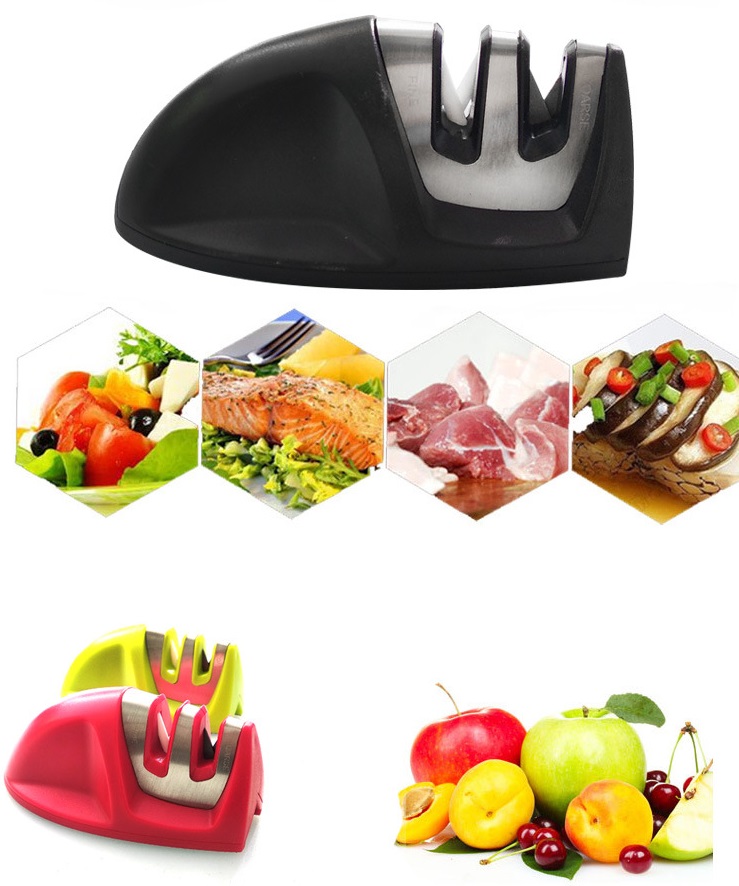 Mài dao với hai lưỡi mài riêng biệt