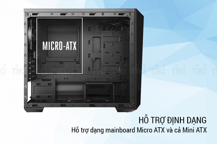 Vỏ case Cooler Master Masterbox LITE 3.1 TG - Hàng Chính Hãng