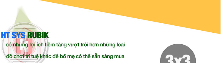 Đồ Chơi Trí Tuệ HT SYS RUBIK CUBE 2x2x2, 3x3x3, 4x4x4 - Khối Lập Phương Xoay Lắp Ghép Cho Bé - Bản Cao Cấp