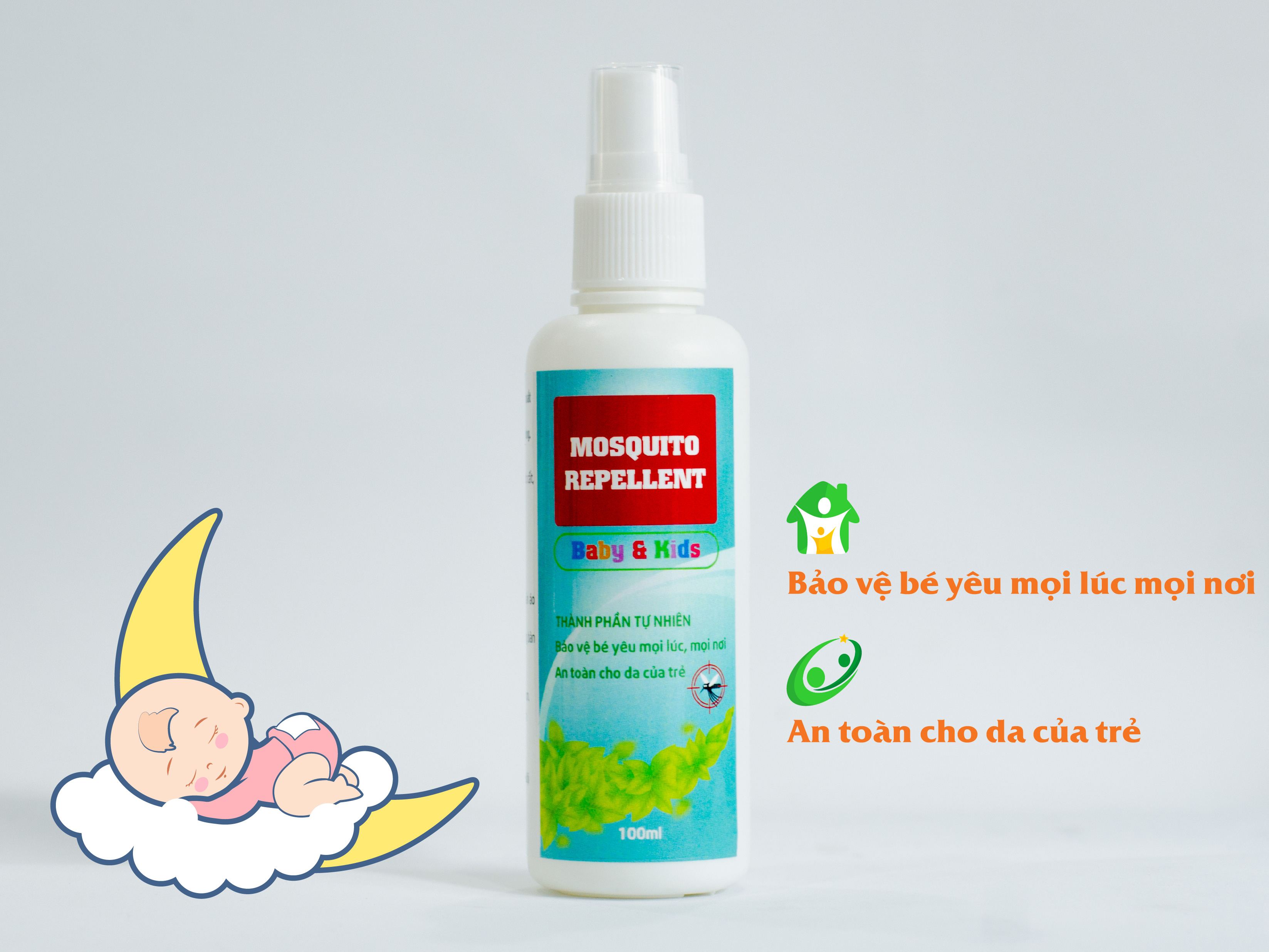 Xịt đuổi muỗi và côn trùng