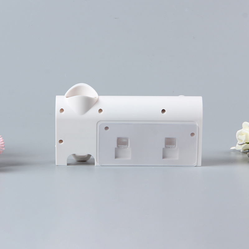 Dụng cụ nhả kem đánh răng tự động kiêm giá treo bàn chải đánh răng khử khuẩn bằng tia UV - Hàng chính hãng