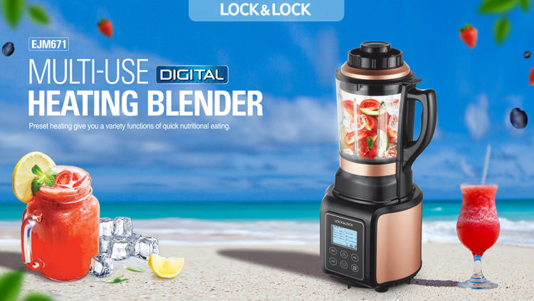 Máy Xay Thực Phẩm Đa Năng Lock&Lock EJM671 (1.75 Lít - 1900W) - Hàng Chính Hãng