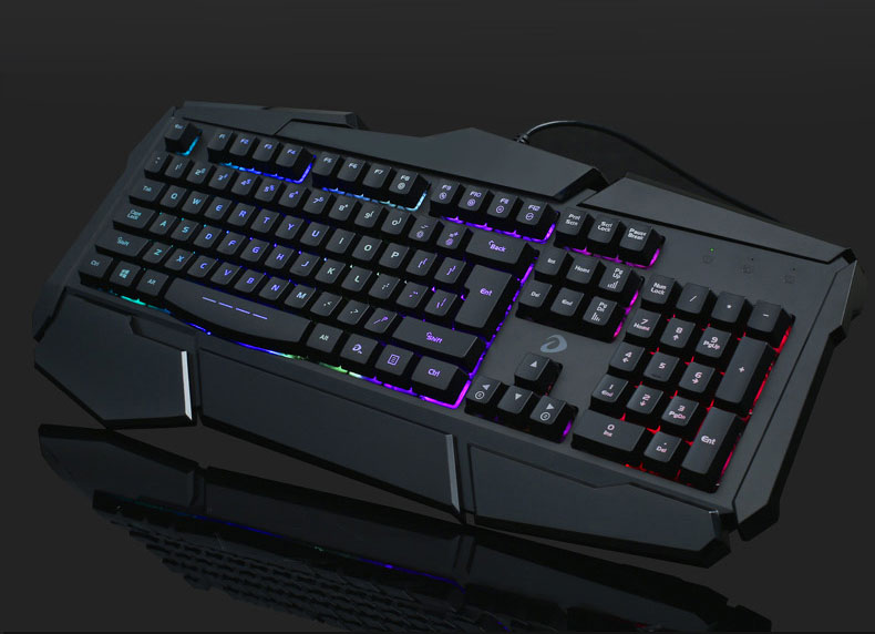 Bàn Phím Game Có Dây DareU LK160 LED Membrane Full-size - Hàng Chính Hãng