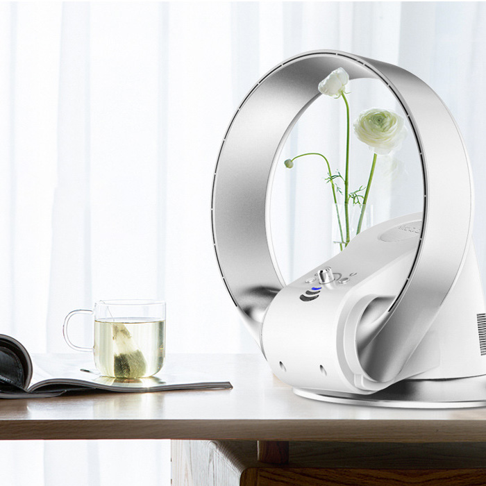 Quạt không cánh siêu mát an toàn KJapan CR-305 để bàn hoặc treo tường không gây tiếng ốn gia dụng aloma