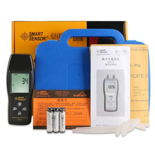 Xima AS510 digital micro differential pressure gauge pressure gauge differential pressure gauge differential pressure gauge