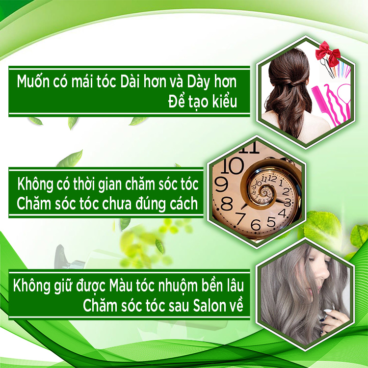 Bạn đang gặp vấn đề về tóc