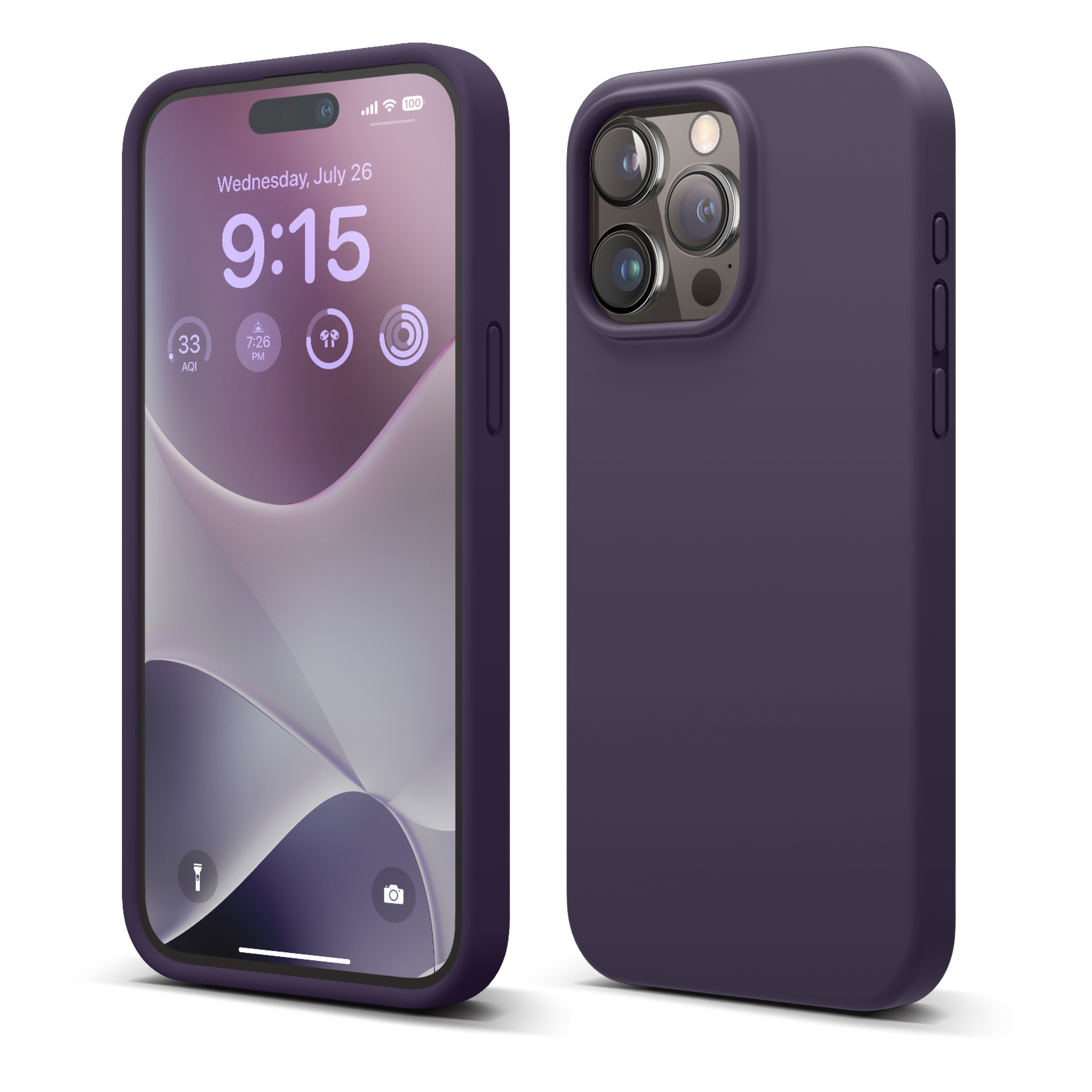 Ốp Lưng Cho iPhone 15 ProMax/ iPhone 15 Pro ELAGO Premium Silicone Case_ Hàng chính hãng