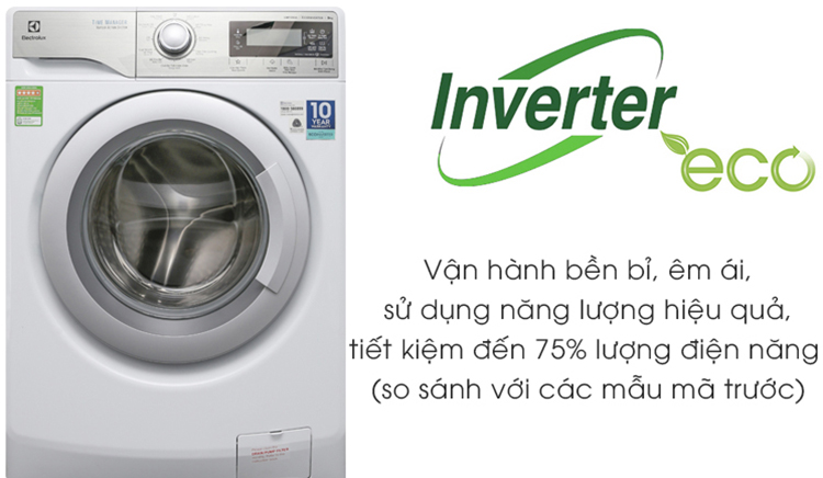 Máy giặt Electrolux Inverter 9 kg EWF12938