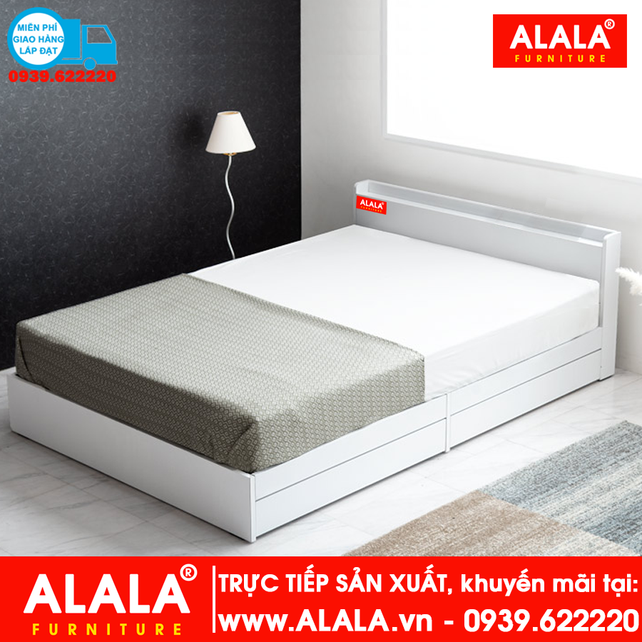 Giường ngủ ALALA28 gỗ HMR chống nước - www.ALALA.vn® - Za.lo ...