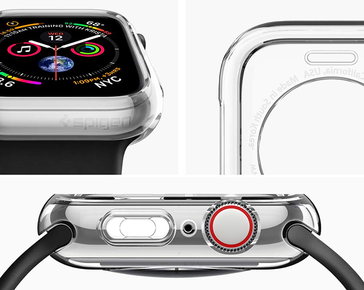 Apple Watch Series 4 (44mm) Case Liquid Crystal - Hàng Chính Hãng (062CS24473-Clear)