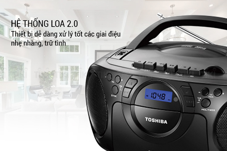 Máy Cassette Toshiba TY-CKU310 - Hàng Chính Hãng