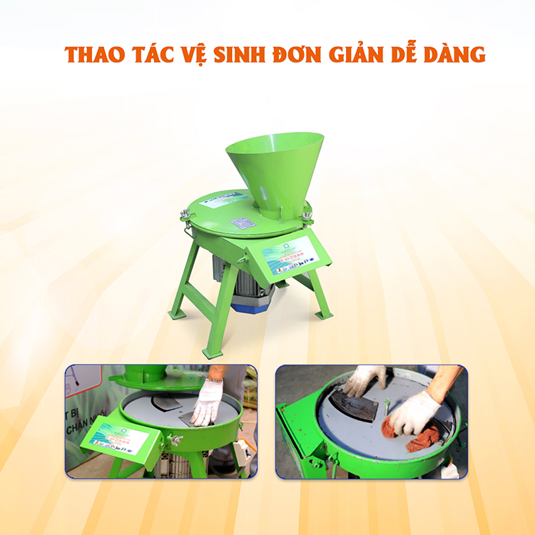 Máy băm chuối dạng hạt 3A2,2Kw (07)