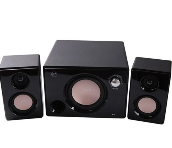 HiVi Multimedia Speaker M10 2.1 Channel Black