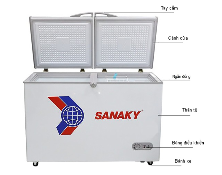 Tủ Đông Sanaky VH-2899A1 (220L) - Hàng Chính Hãng