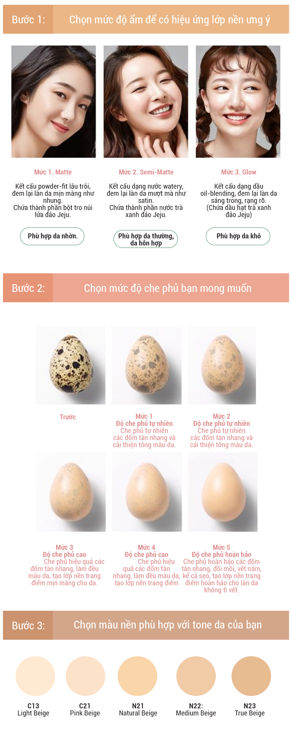 Kem Nền Trang Điểm Innisfree My Foundation N21 30ml