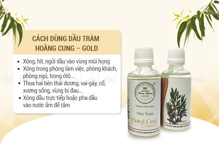 Dầu Tràm Hoàng Cung Gold - 50ml