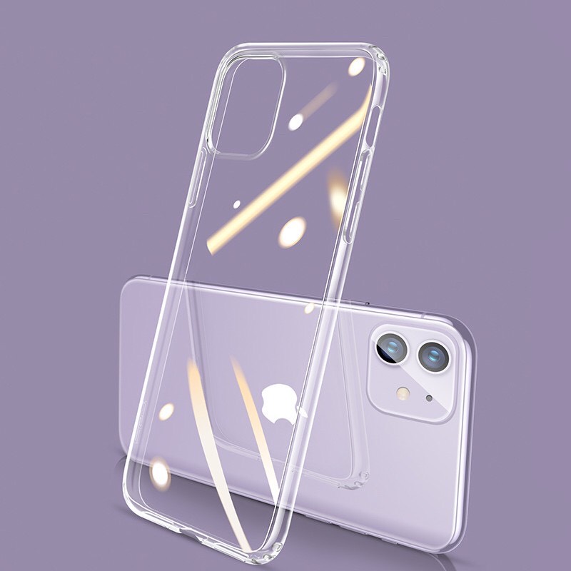  Ốp Điện Thoại Dẻo Trong Cao Cấp Dành Cho iPhone 13Promax,12promax,11promax...Full hộp VU_Hàng Chính Hãng_A003