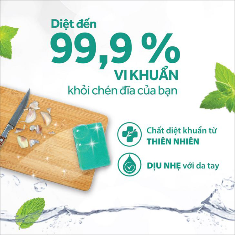 Nước Rửa Chén Sunlight Diệt Khuẩn Dạng Chai 750g