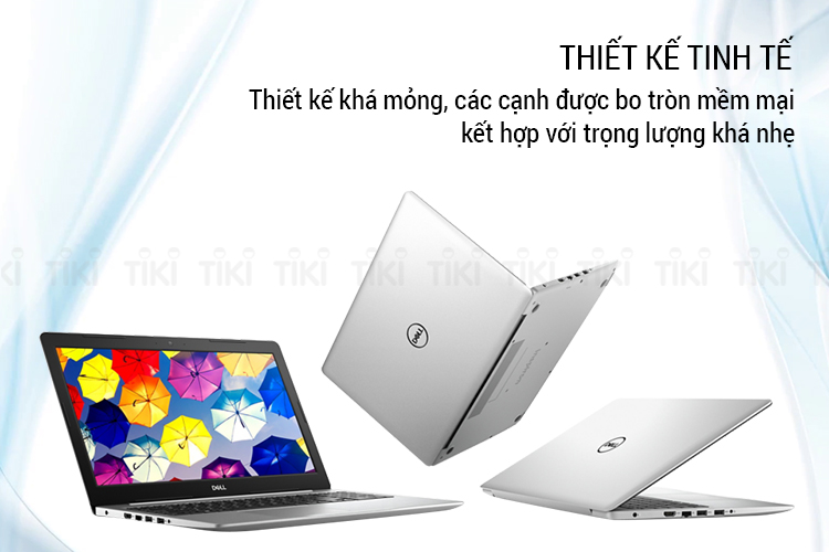 Laptop Dell Inspiron 5570 N5570A Core i7-8550U/Win10 (15.6 inch) - Silver - Hàng Chính Hãng