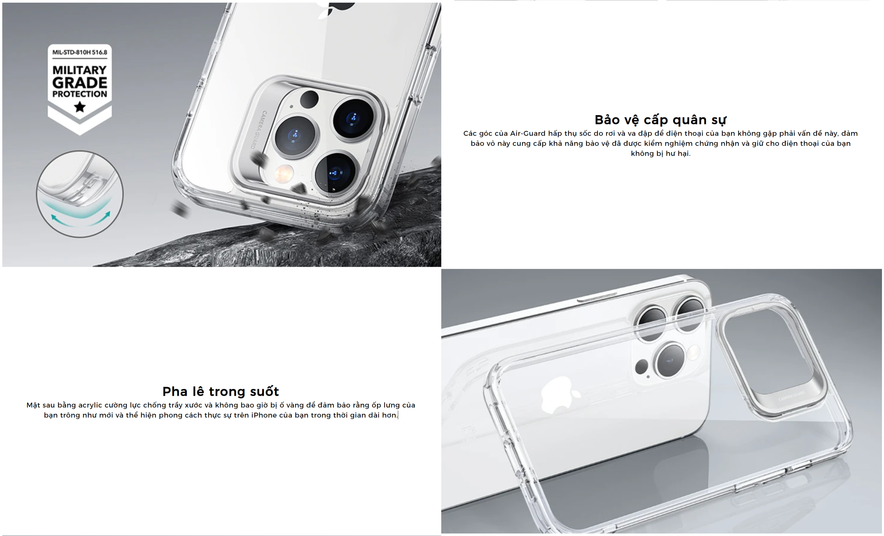 Ốp Lưng cho iPhone 14 Pro / iPhone 14 Pro Max ESR Classic Kickstand Case - Hàng Chính Hãng