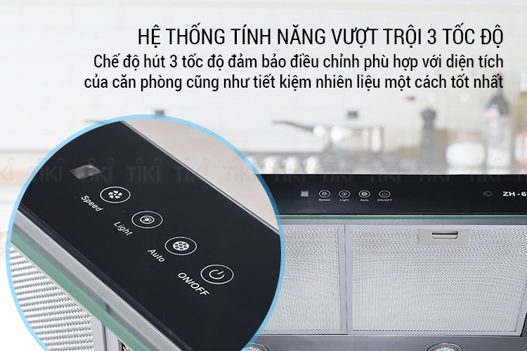 Máy Hút Mùi Zegu ZH-65TC (60cm) - Hàng Chính Hãng