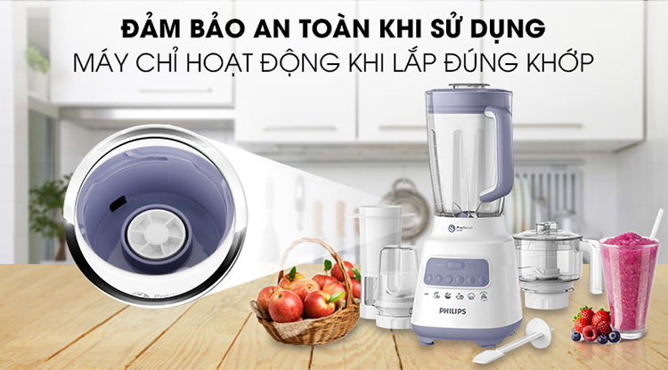 Máy xay sinh tố Philips HR2223/00 - Hàng Chính Hãng