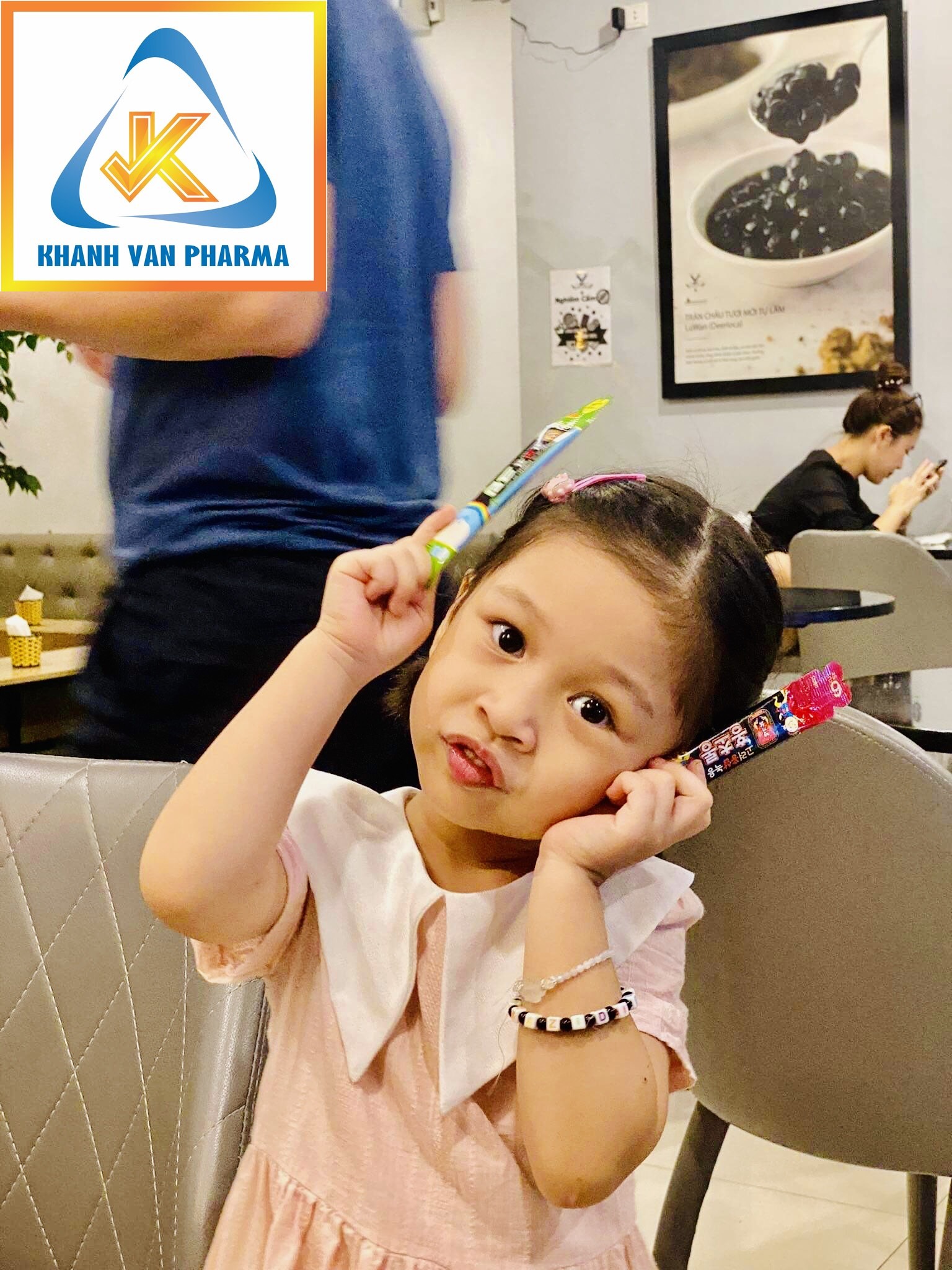 Nước Hồng Sâm Nhung Hươu Hàn Quốc Trẻ Em - MYEONG KI SAM - Hàng nội địa Hàn Quốc - nhập khẩu chính ngạch - Hộp 300g (10g x 30 gói) - Vị sữa chua, bổ sung thêm vitamin, khoáng chất