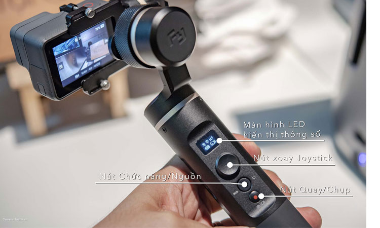 Combo Gopro Hero 7 Black + Gimbal Chống Rung Feiyu G6 - Hàng Chính Hãng