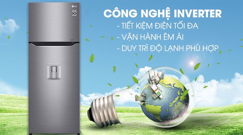 Tủ Lạnh Inverter LG GN-D255BL – Hàng Chính Hãng