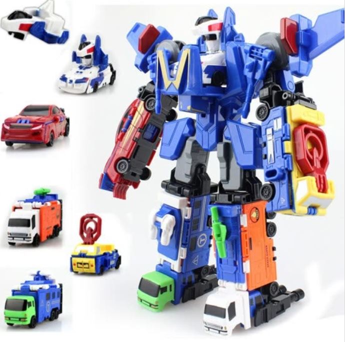 Đồ Chơi Mô Hình Robot Lắp Ráp 6 Trong 1 Aozhijia AoZhiJia Đồ Chơi Mô Hình Robot Lắp Ráp 6 Trong 1 Aozhijia AoZhiJia