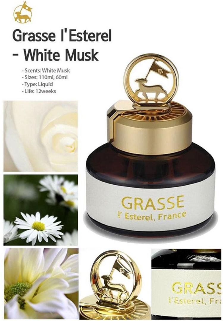 Nước Thơm Cao Cấp Grasse L'Esterel - White Lily Musk Bullsone HQST31 110ml