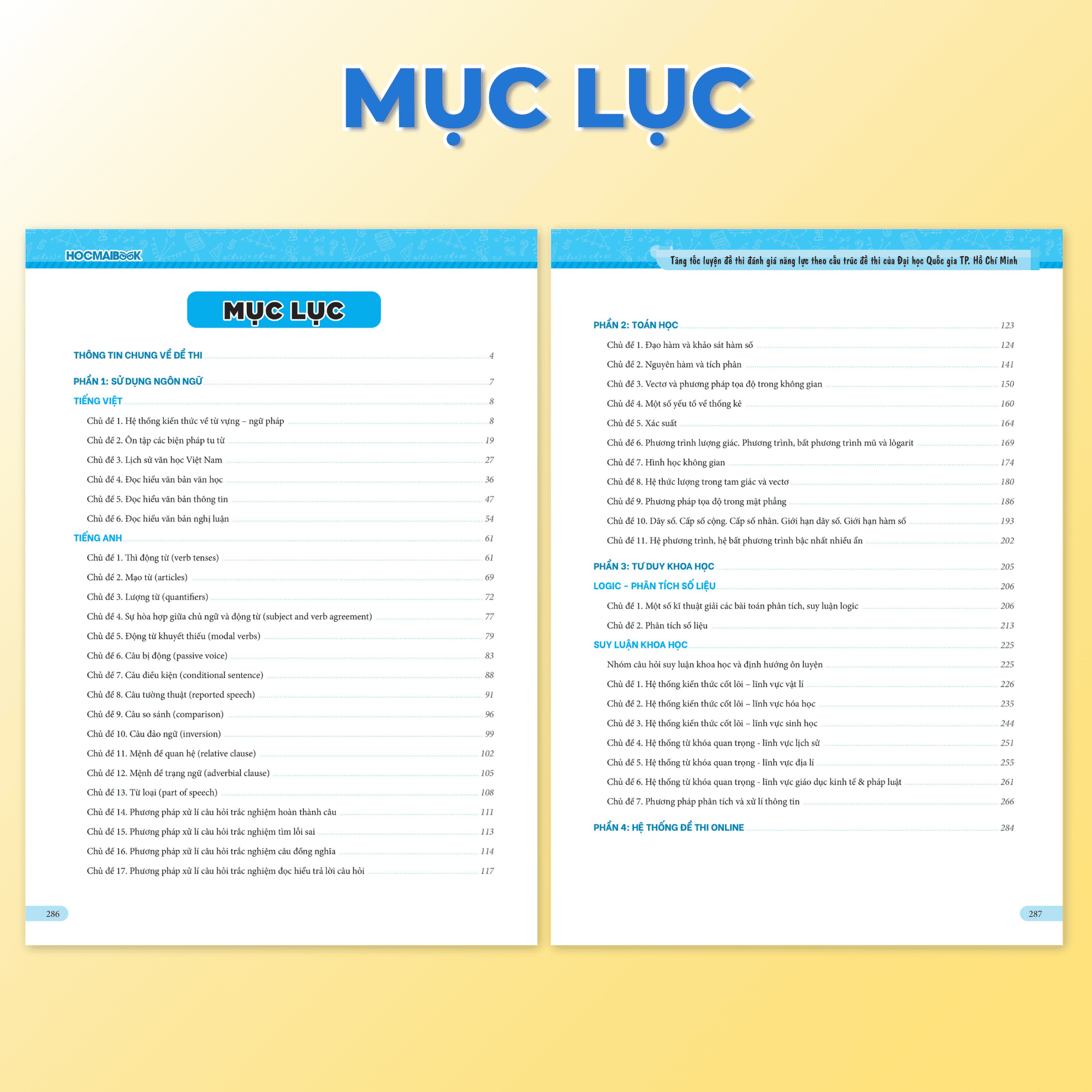 Tăng tốc luyện đề thi Đánh giá năng lực (theo cấu trúc đề thi của Đại học Quốc gia TP. Hồ Chí Minh)