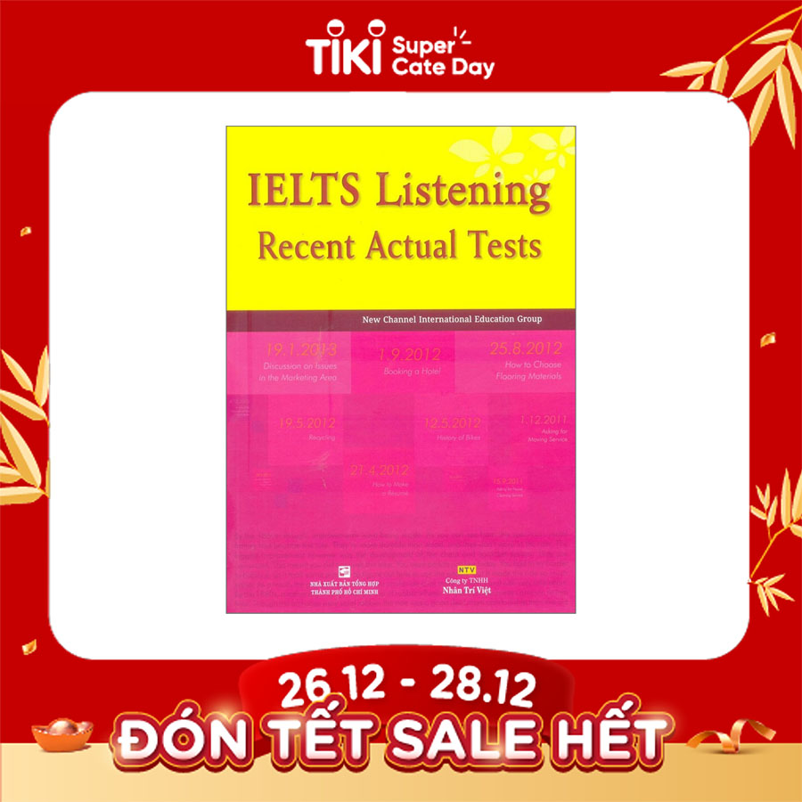 IELTS Listening Recent Actual Tests
